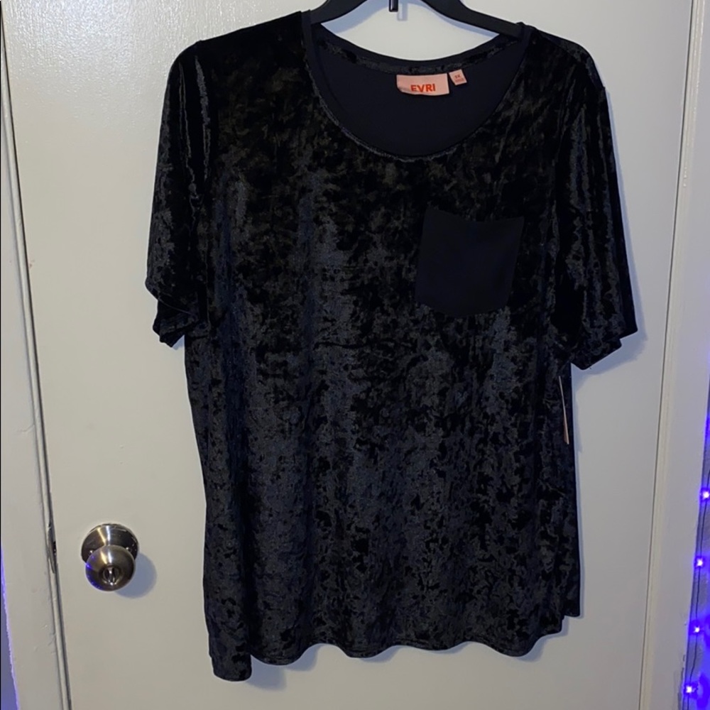 EVRI velvet shirt